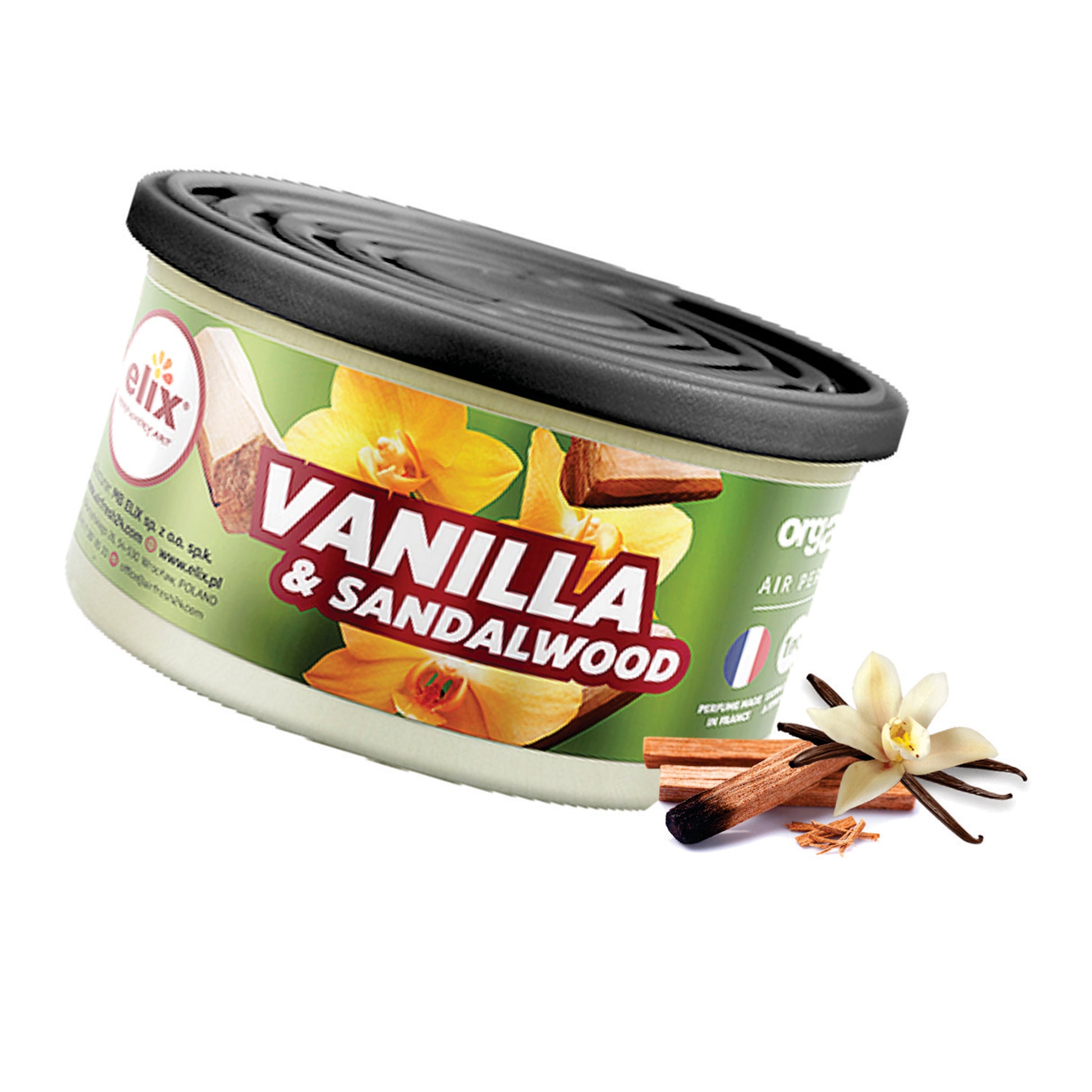 Organic Can Pure With Lid Vanilla & Sandalwood 42 G image 0