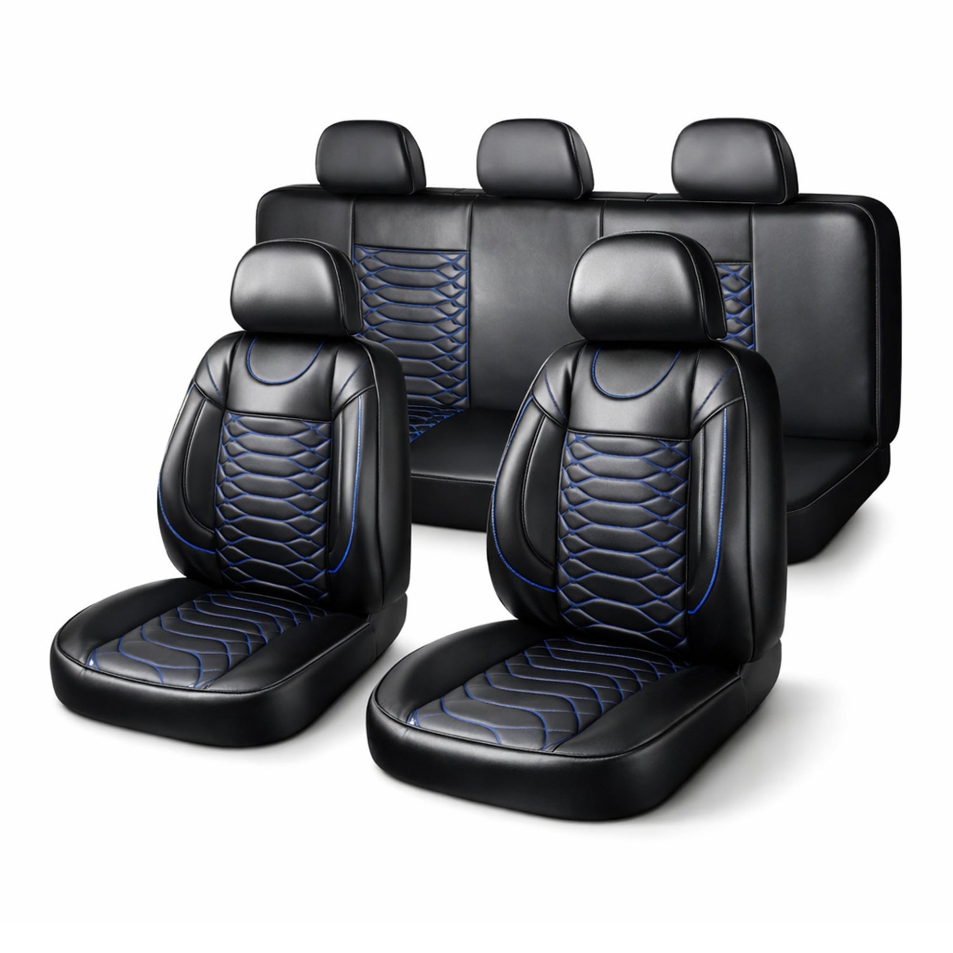 Mod Lazio Seat Cover 11 pcs Blue image 0