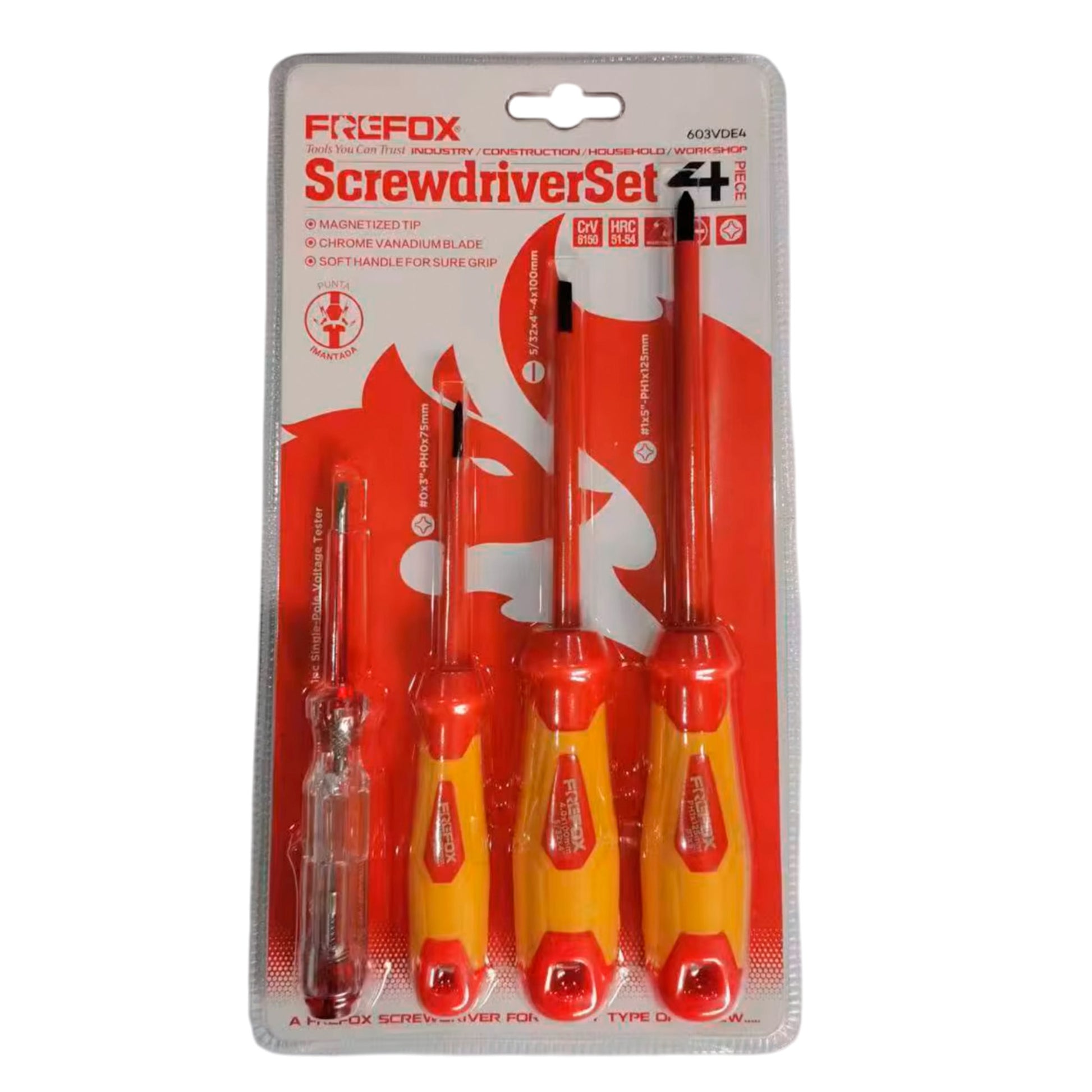 Screwdriver Electrical Set 4 pcs image 0