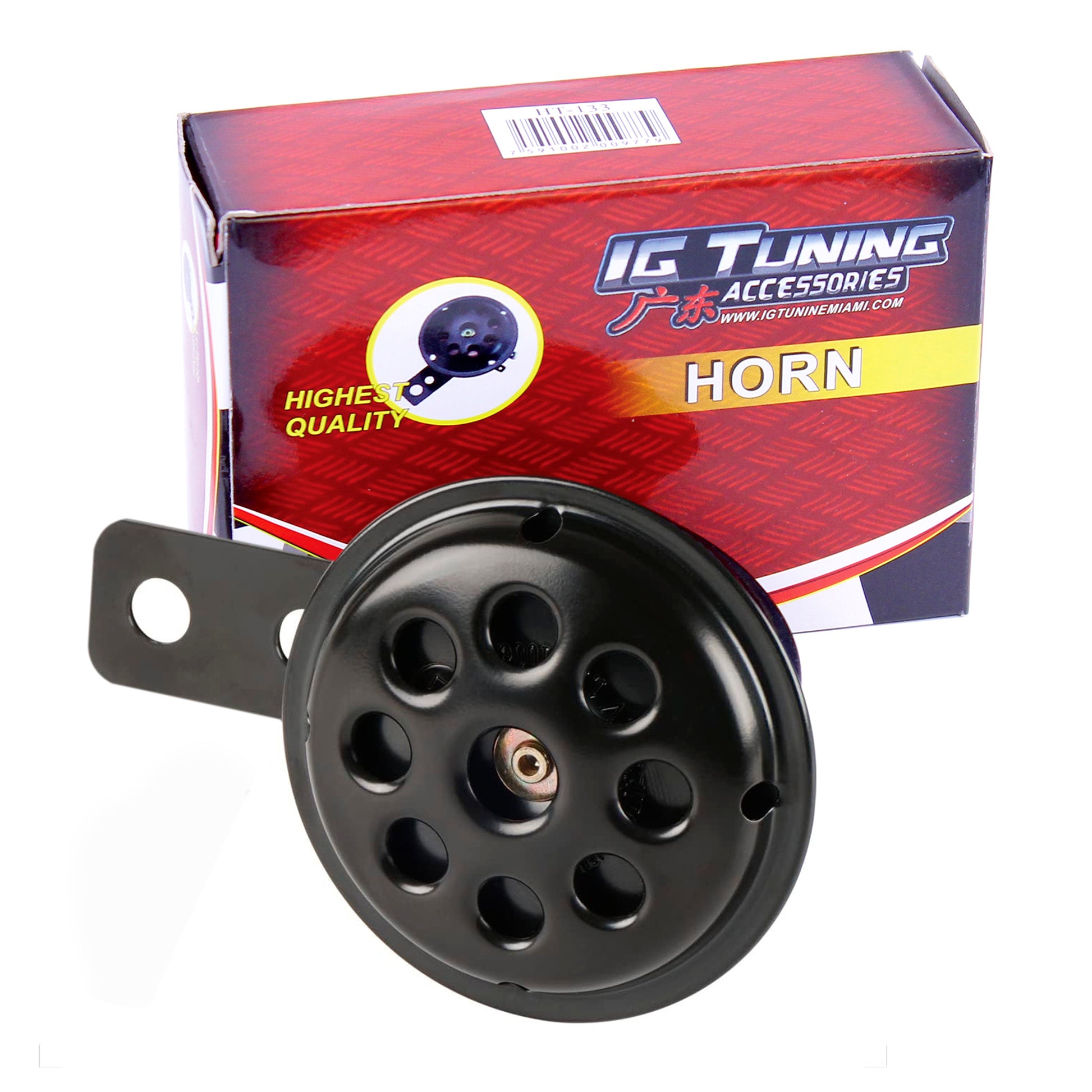 Disc Horn Black 16Mm 1 Pcs image 0