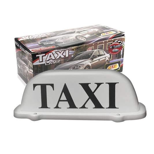 Magnetic Taxi Sign white image 0
